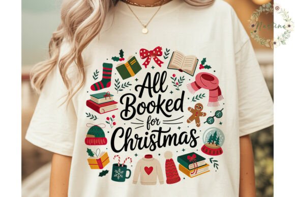 All Booked Christmas Sublimation Design: A Designer’s Review of Seasonal Illustrations
