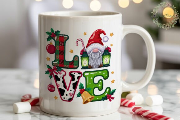 Christmas Gnome Love Sublimation Design Review