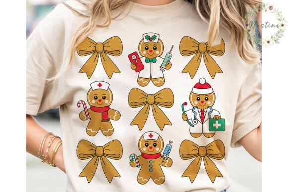 Christmas Medical Gingerbread PNG Review: Illustrations for Branding