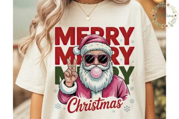 Cool Santa Christmas Digital PNG Clipart Review