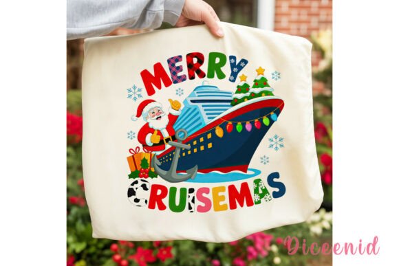 Cruise Christmas Vacation PNG Clipart for Modern Illustrations