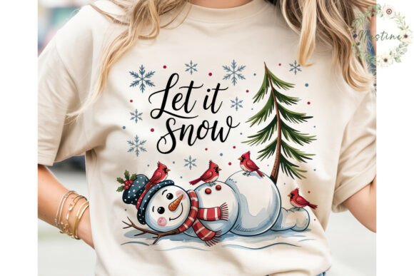 Let It Snow Christmas Sublimation Design: A Review for Crafters