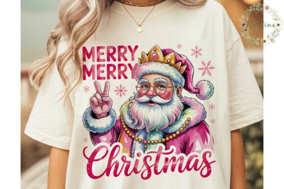 Pink Santa Christmas Sublimation Design Review