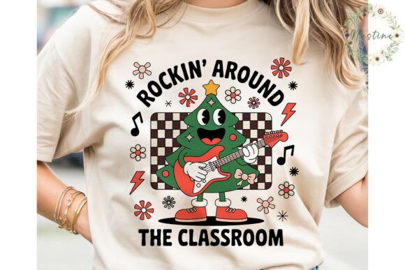 Rockin Christmas Tree PNG Clipart: A Designer’s Review for Illustrations