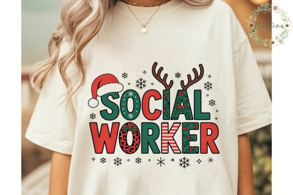 Social Worker Christmas PNG Clipart: A Designer’s Review for Brand Identity and Illustrations